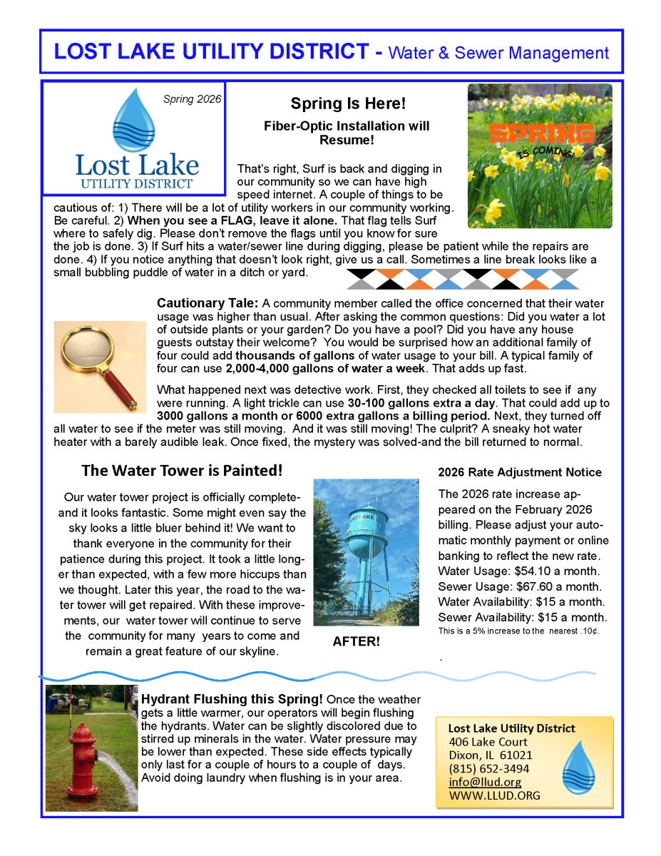 Spring 2026 Newsletter